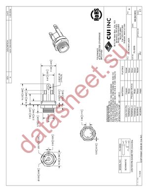 PJ-005B datasheet  